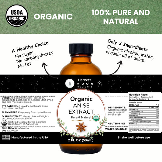anise extract label 

