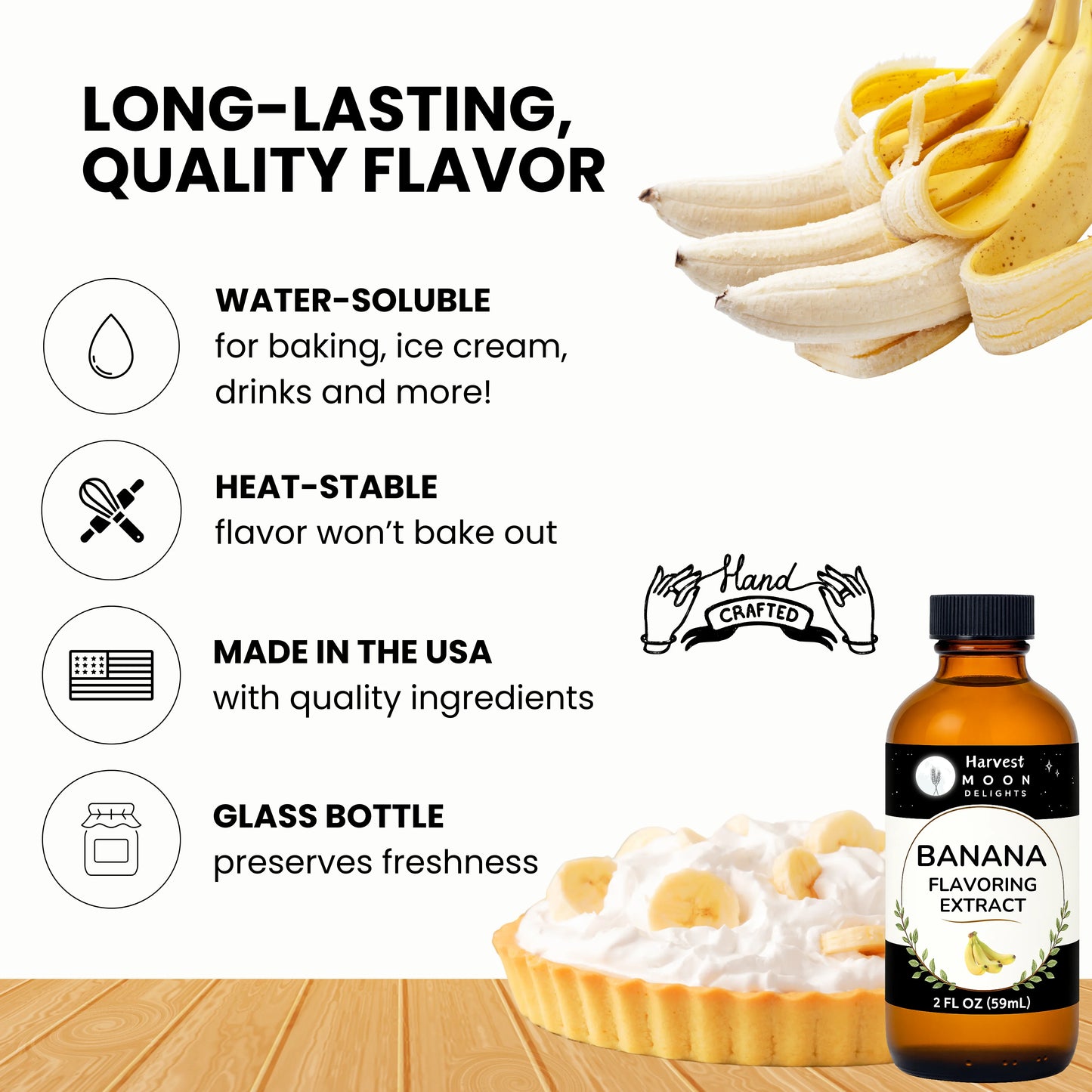 water-soluble banana flavoring
