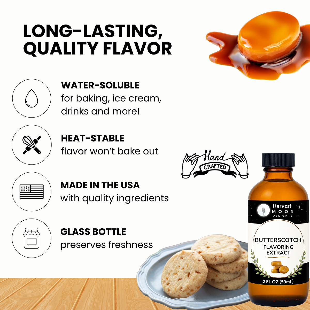 Butterscotch Extract for Baking, Drinks and More