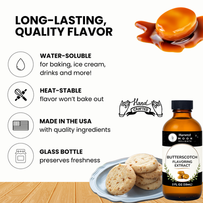 Butterscotch Extract for Baking, Drinks and More