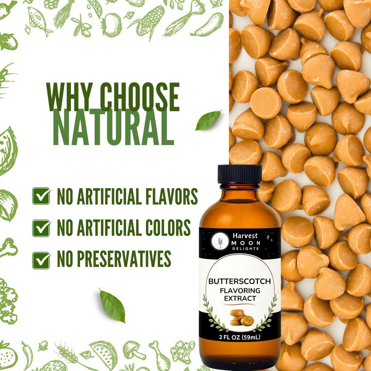 Butterscotch Extract for Baking, Drinks and More