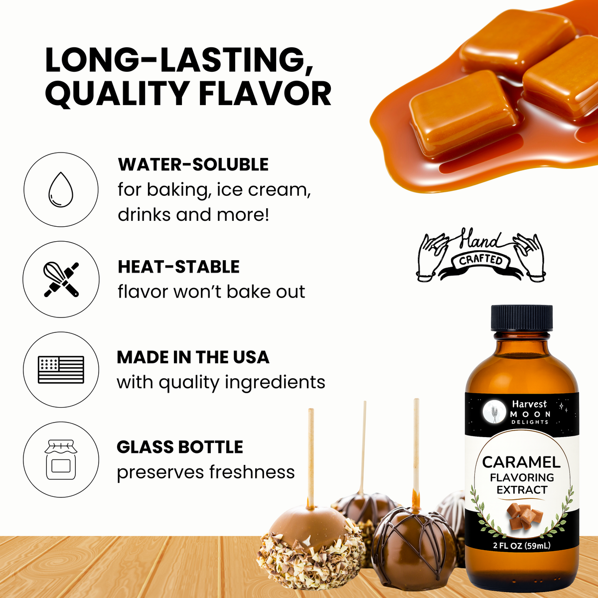 Caramel Extract for Baking, Drinks and More