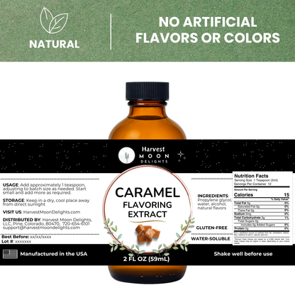 Caramel Extract for Baking, Drinks and More