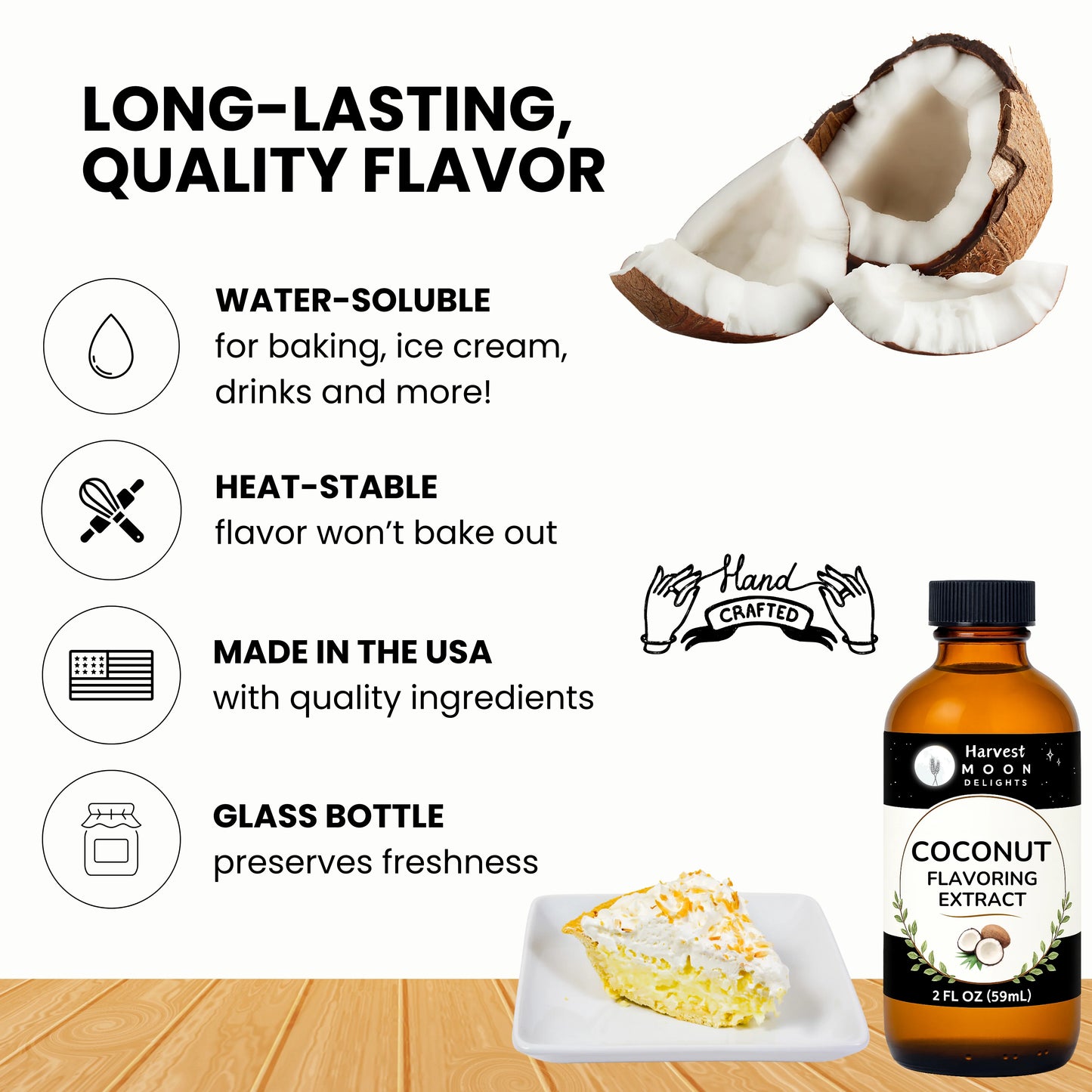 water soluble coconut extract
