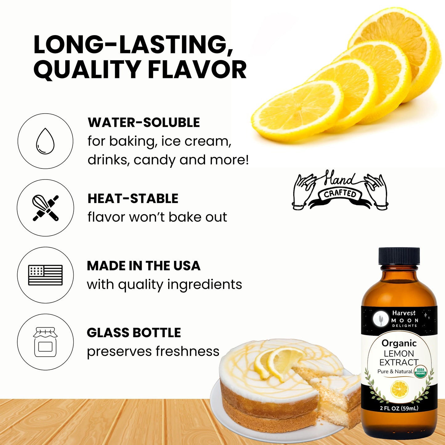 water soluble lemon extract for drinks
