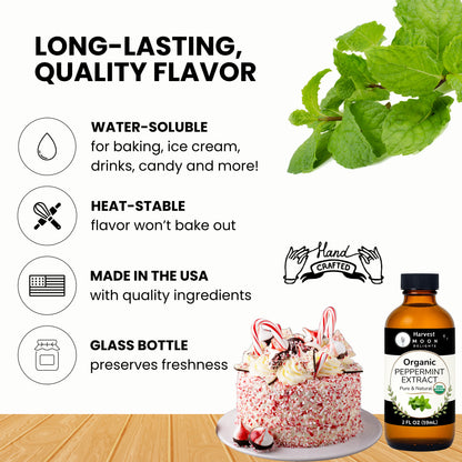 water soluble organic peppermint extract is perfect for coffee