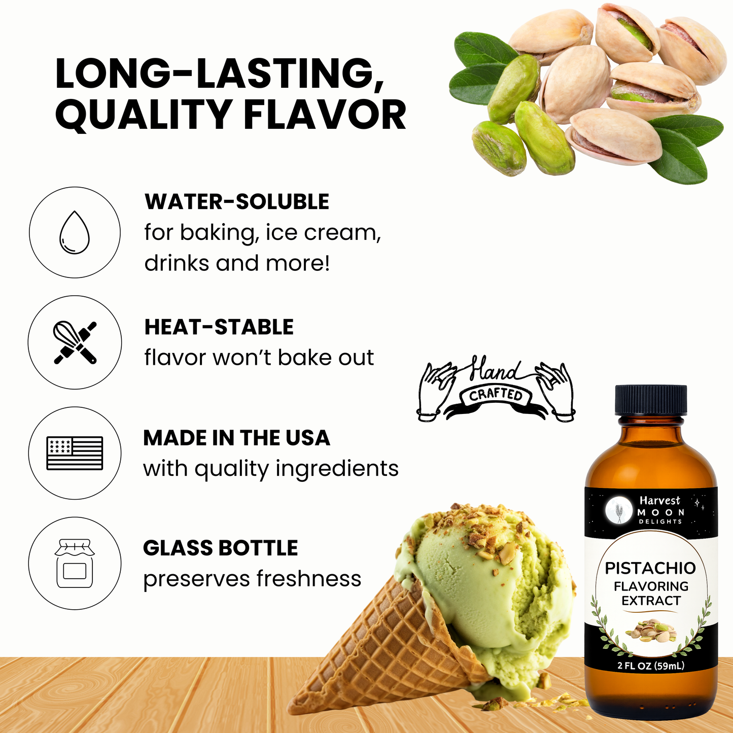 Pistachio Extract for Baking, Drinks & More
