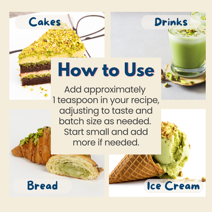 Pistachio Extract for Baking, Drinks & More