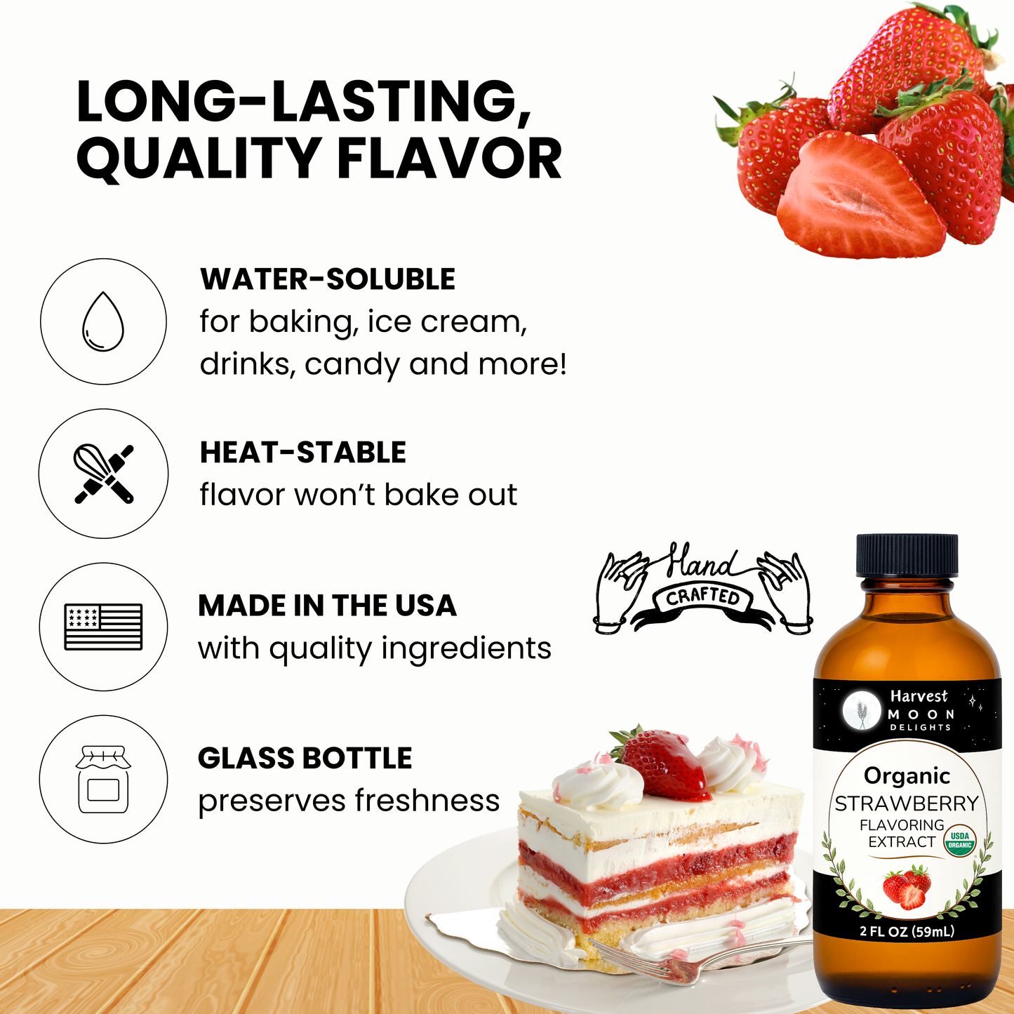 pure strawberry extract water soluble