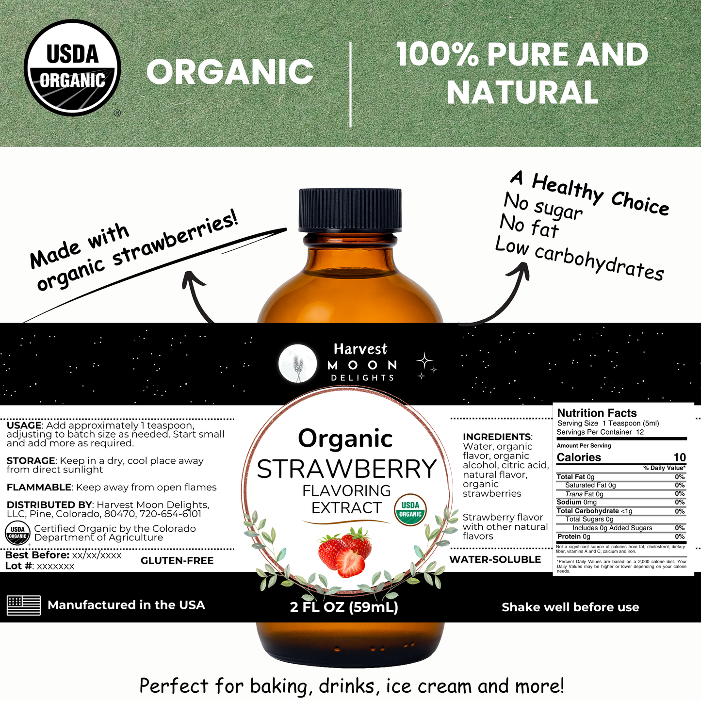 strawberry extract water-soluble