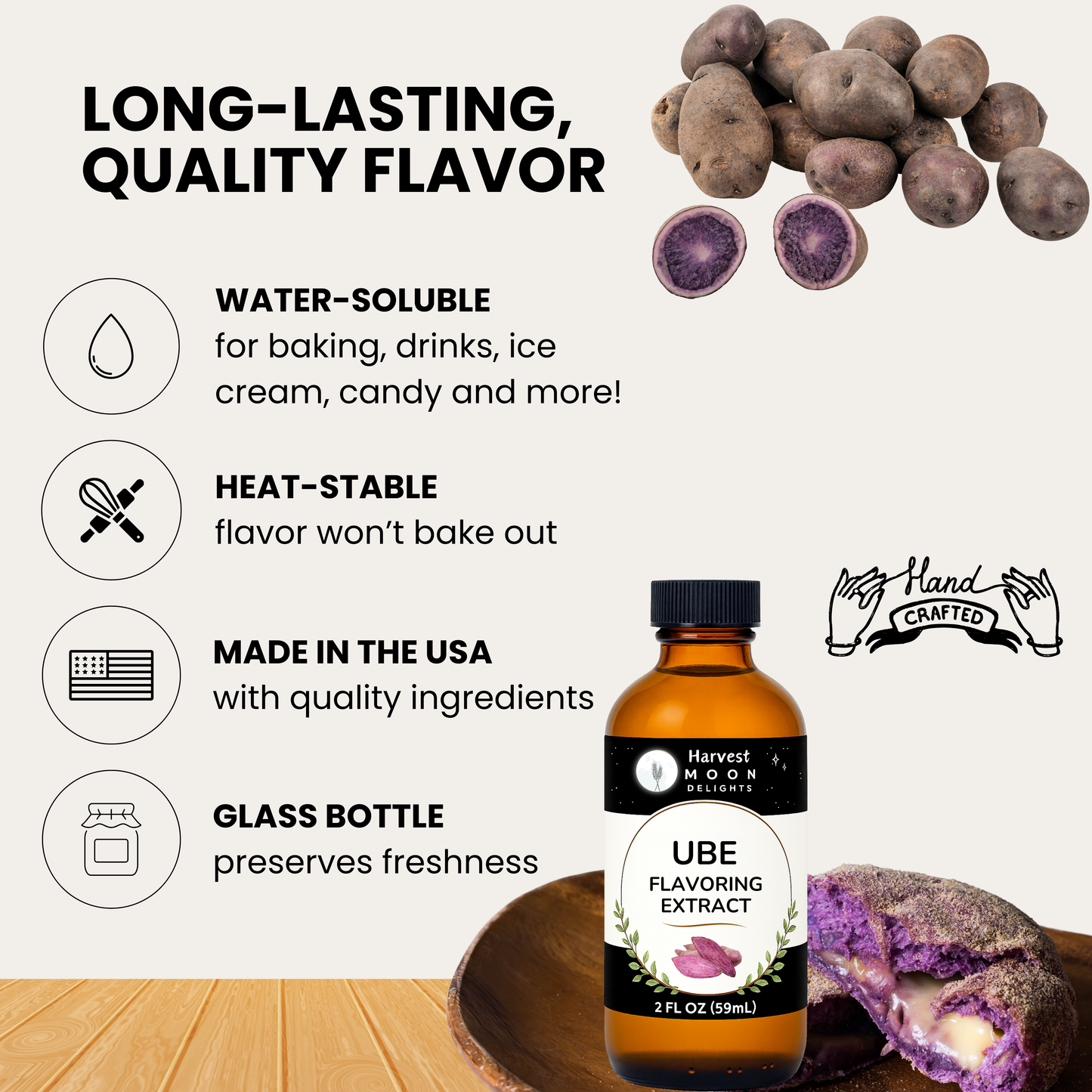 water soluble ube extract
