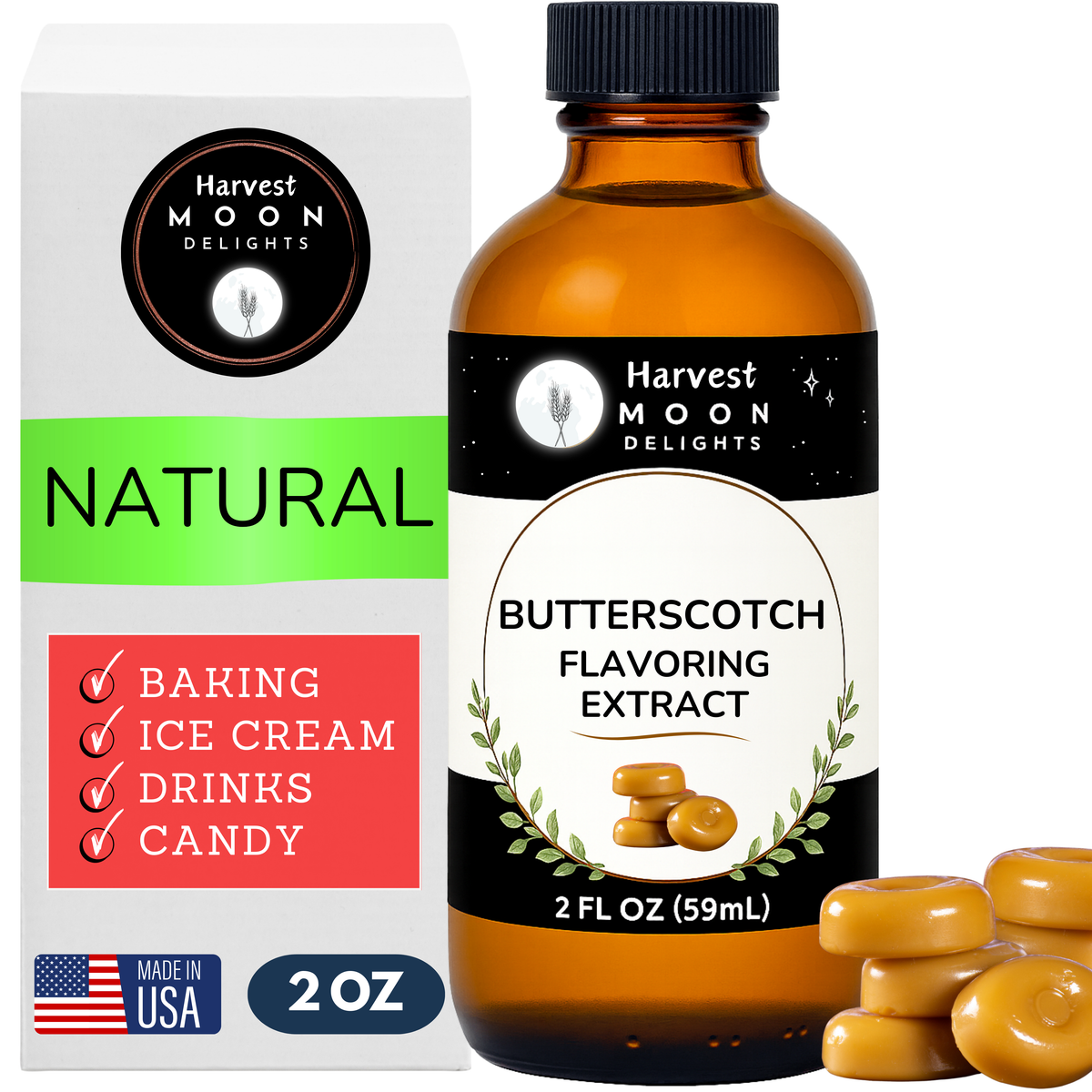 Butterscotch Extract for Baking, Drinks and More