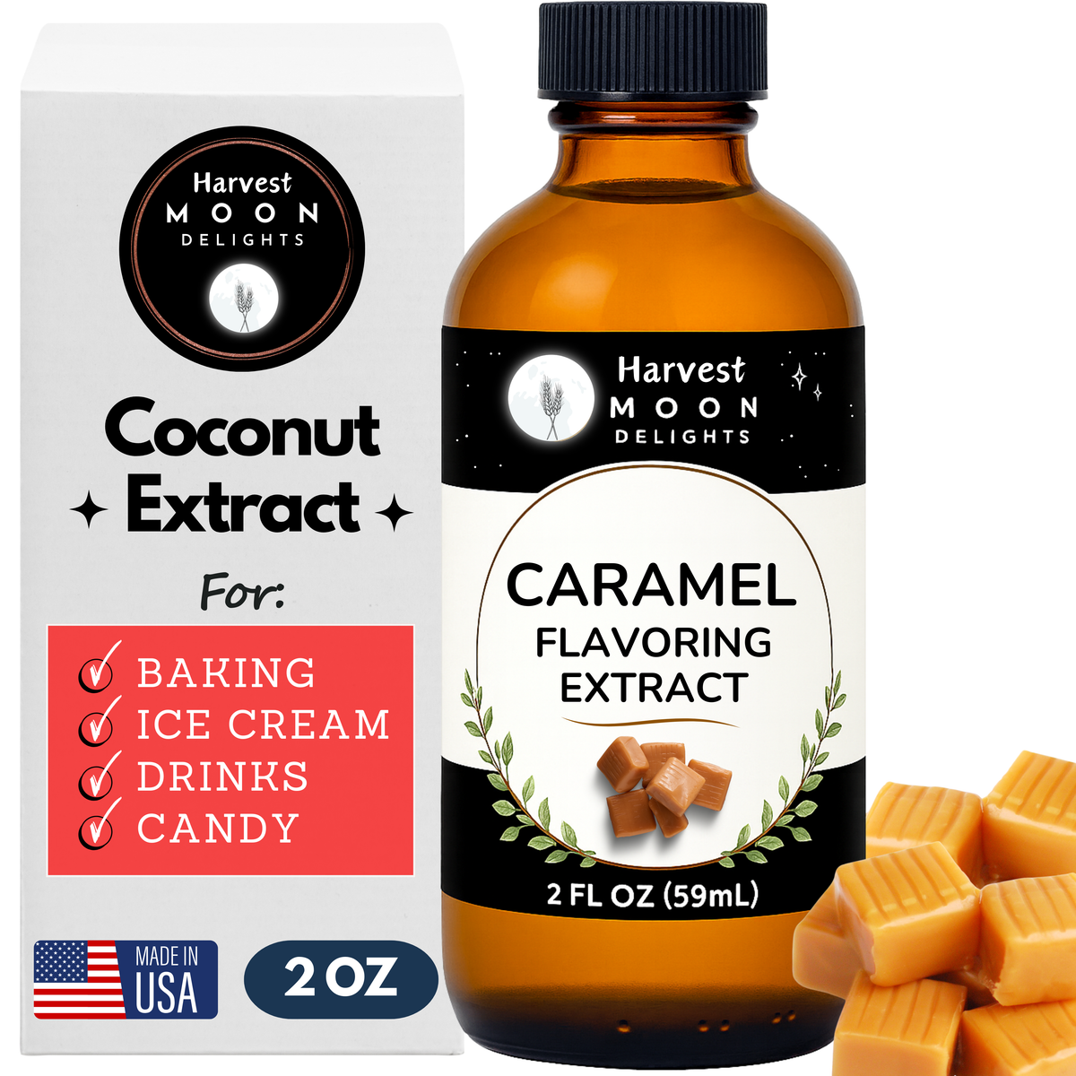 Caramel Extract for Baking, Drinks and More