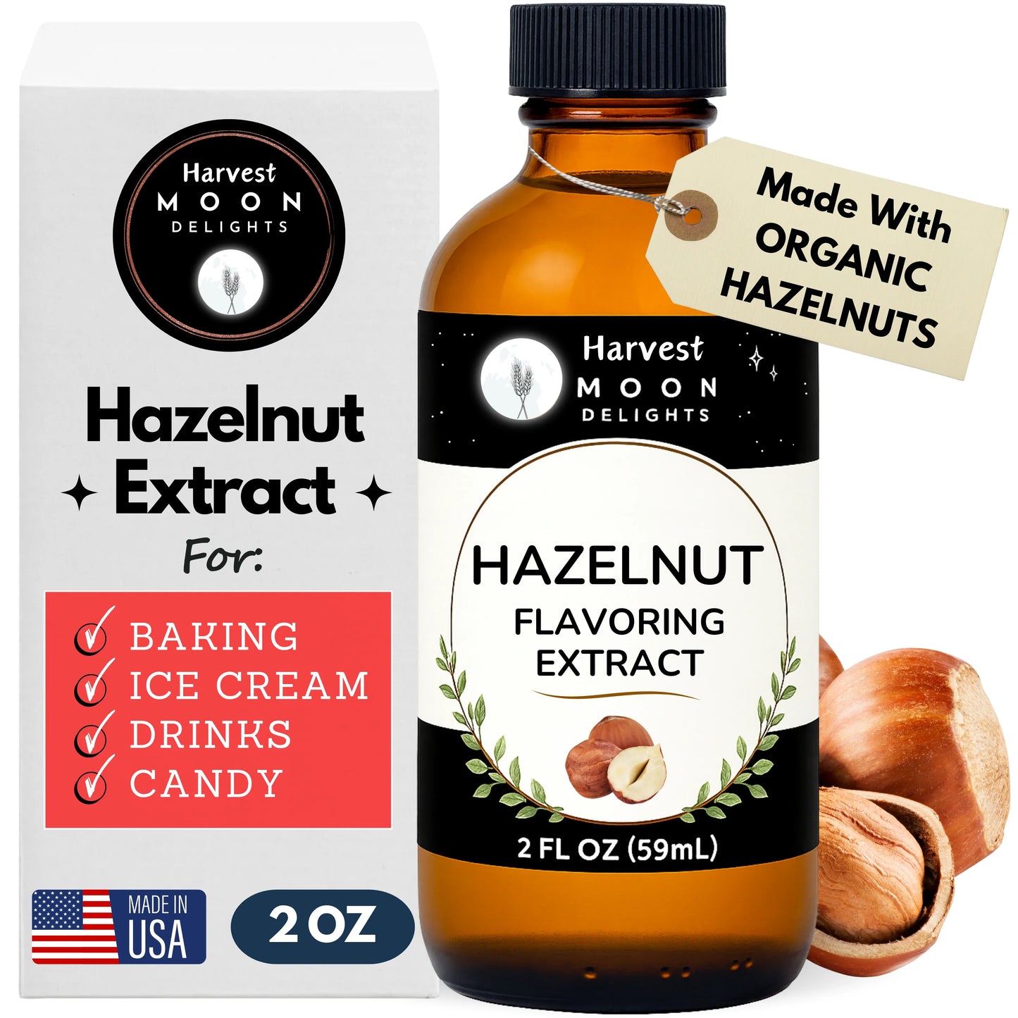 hazelnut extract bottle
