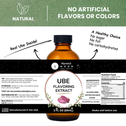 ube extract label